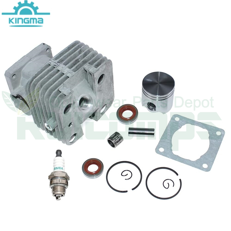 Cylinder Piston Kit Cylinder Assembly 40mm Compatible with Stihl FS250 FS250R HT250 HL250