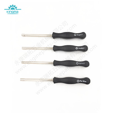 RT.100.CSD11 Raytop brand small carburetor screw driver kit single D type double D type splined type and pac man type