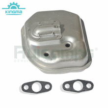 Exhaust Muffler With Gasket For Honda GX35 Gasoline Brush Cutter Strimmer