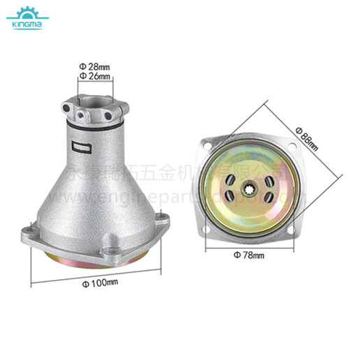 RT.200.BC14 Raytop connection assembly part of brush cutter or garss trimmer driver shaft