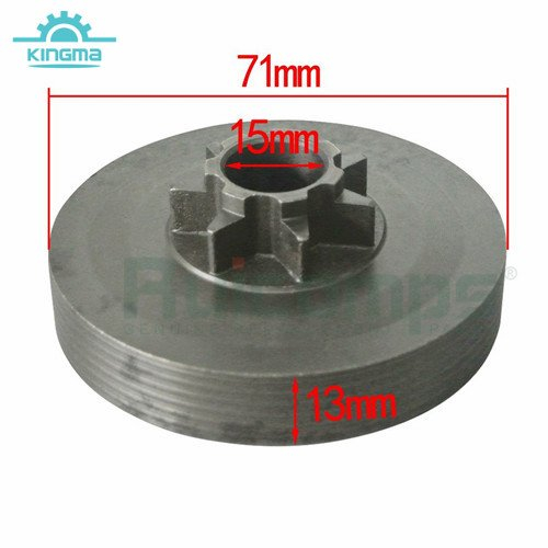 7T CLUTCH DRIVE SPUR SPROCKET DRUM Fit Chinese Chainsaw 4500 5200 5800
