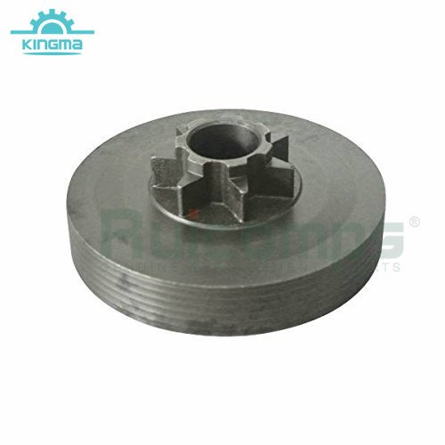 7T CLUTCH DRIVE SPUR SPROCKET DRUM Fit Chinese Chainsaw 4500 5200 5800