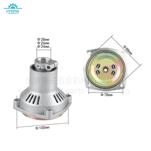 RT.200.BC07 Raytop connector part of brush cutter driver shaft and garss trimmer parts