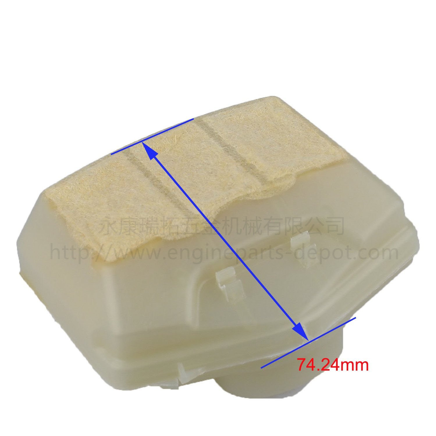 air filter fits husqvarna chain saw 362 365 371 372 EPA XP XPW