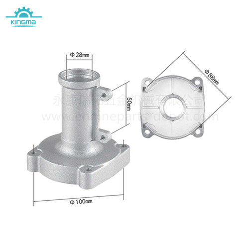RT.200.BC02 Raytop output connection assembly of brush cutter or garss trimmer