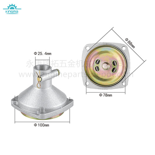 RT.200.BC10 Raytop connection assembly part of brush cutter or garss trimmer driver shaft