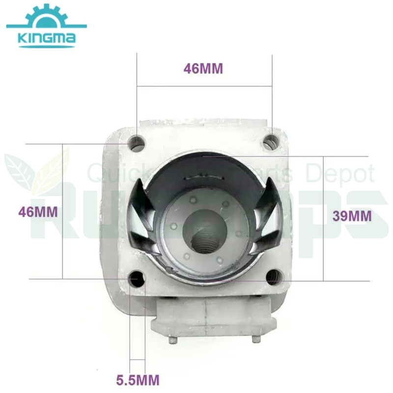 Cylinder Complete Cylinder Piston Kit Cylinder Rebuilt Kit 39mm for Zenoah G3800 2500 38cc Cs3800 More Chinese 3800 38cc Chainsaw Gasoline Chain saw