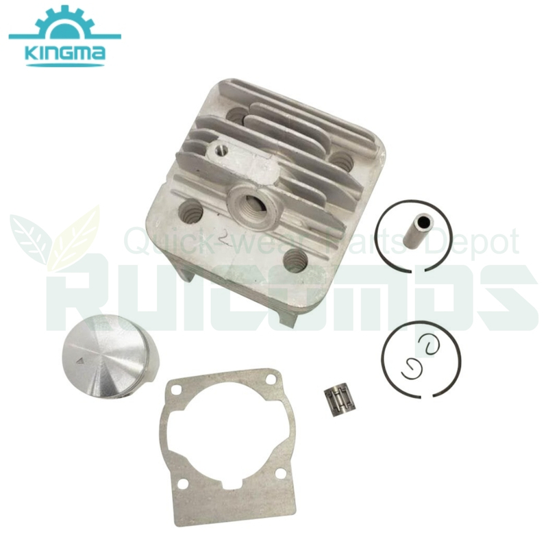 Cylinder Complete Cylinder Piston Rebuilt Kit 40mm 44mm for Mitsubish TL43 TL52 Bg430 Cg520 43cc 52cc Cylinder Kit for Brush Cutter Trimmer String Trimmer
