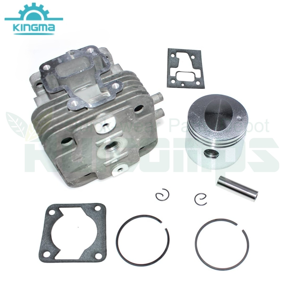 Cylinder Assy. Cylinder Piston Ring Rebuilt Kit 44mm for Kawasaki Brush Cutter String Trimmer Leaf Blower Engine TJ53 TJ53