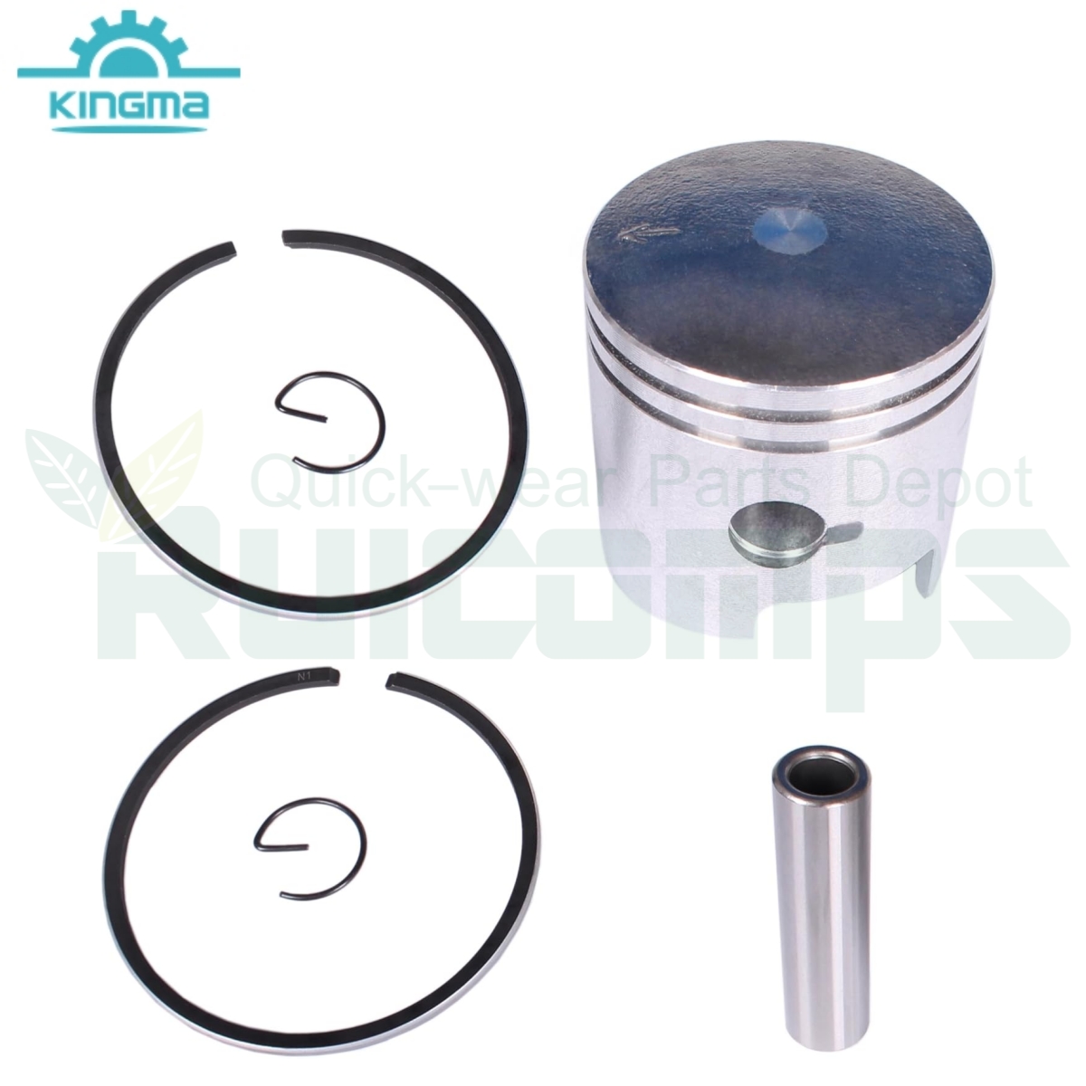Outboard Engine 12110-93130 12110-93111 12110-93140 STD Piston Set & 12140-93140 Ring (2mm) for Suzuki 9.9HP 15HP DT9.9 DT15 Boat Motor Diameter 59mm