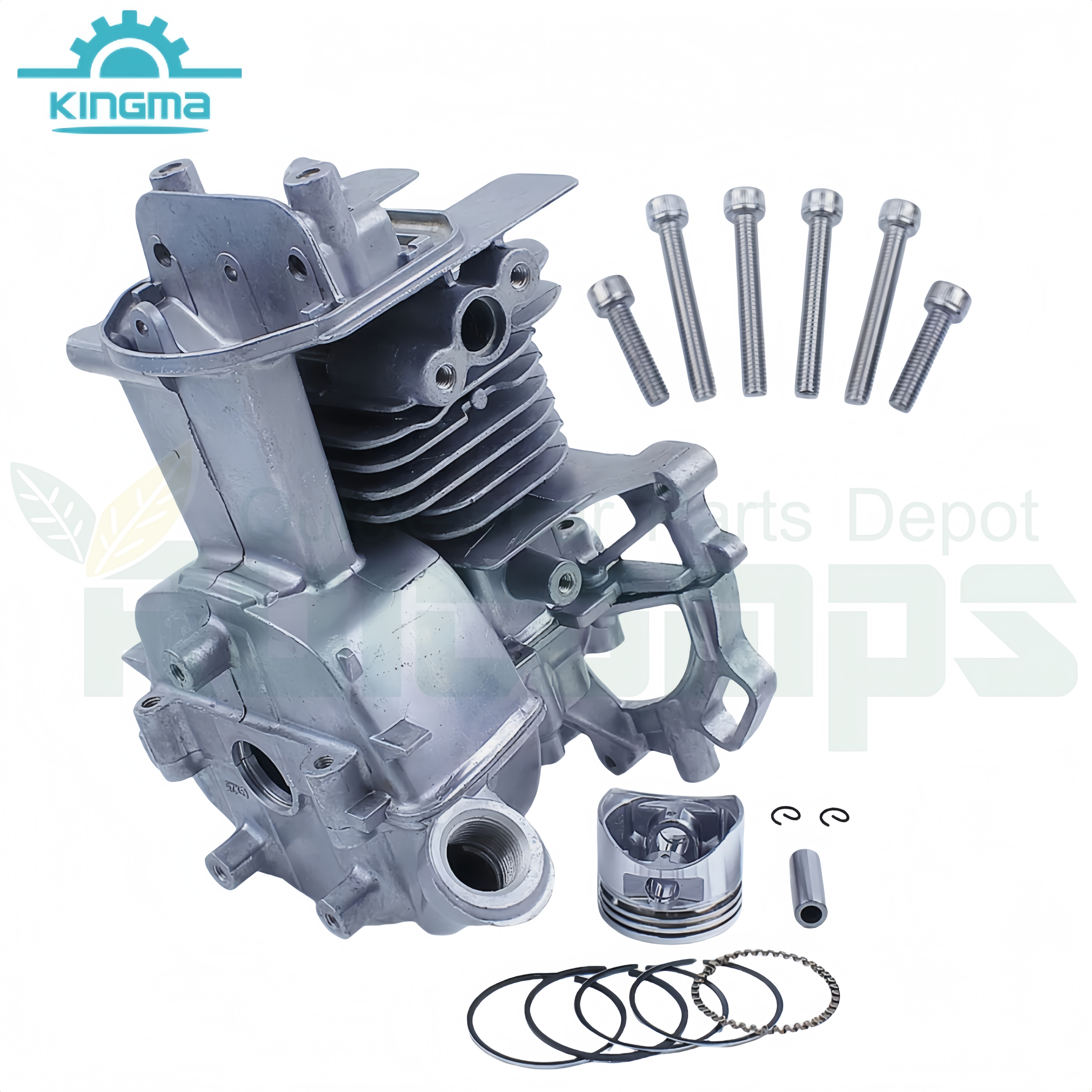 Crankcase Cylinder 35mm Piston Mount Bolt Kit For Honda GX25 GX25N HHT25S Trimmer Brush Cutter Mower Small Engine Motor