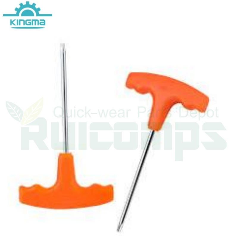 Ms 361 Stihl 0812-370-1000 T-Handle T27 Screwdriver, Fit for Stihl Makita Husqvarna Chainsaws, Chainsaw Adjustment Tool 0812 370 1000