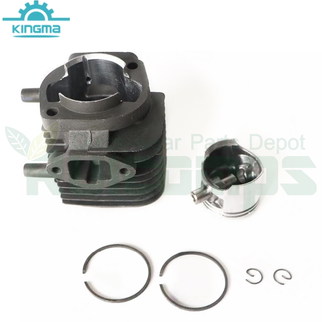 Cylinder Piston Kit 34mm for Robin Subaru EC025G PST75H OHT750R 24.5cc Cylinder Head Cylinder Assy