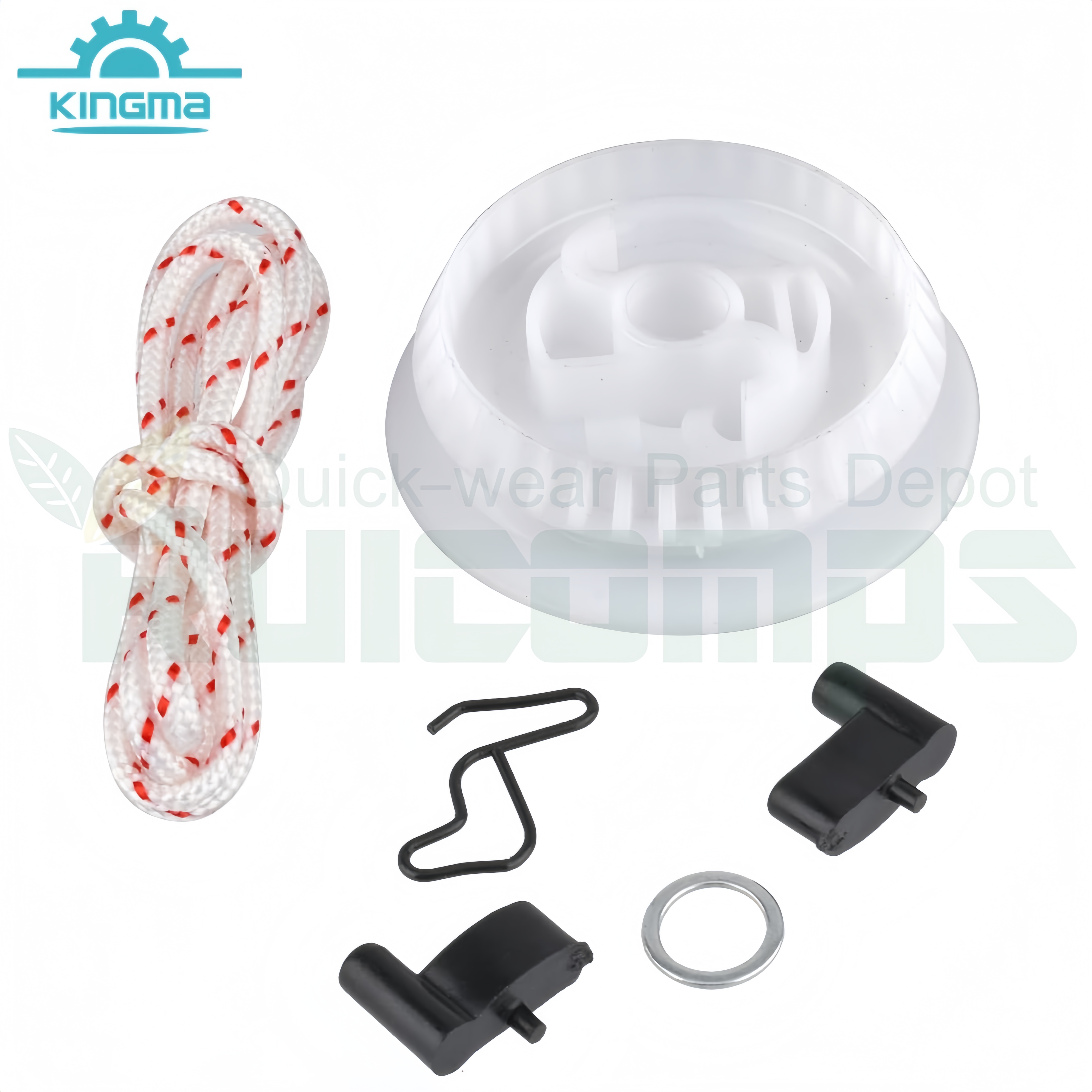 Starter Pulley Starter Rope Spring Washer Pawl Start Rebuild Kit for Starter Kit of Stihl 017 018 021 023 025 MS170 MS180 MS210 MS230 MS250 Chainsaw