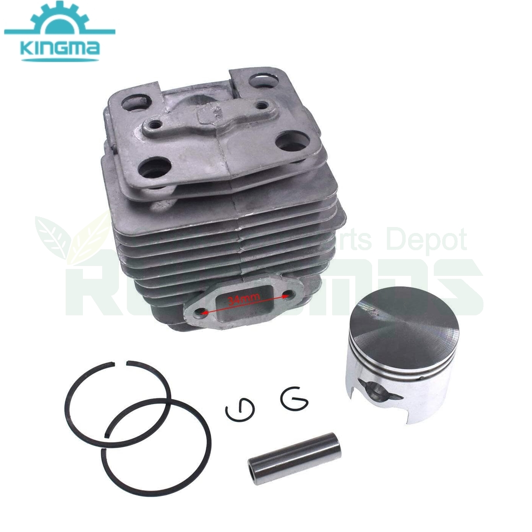 Cylinder Piston Kit HUSQVARNA 143R Brush Cutter Zenoah G43 G45 G4K BC4310