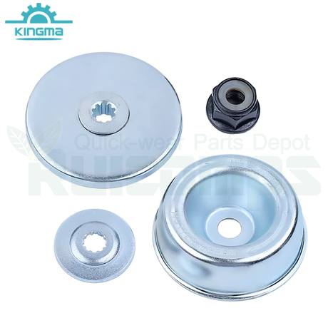 Stihl Fs 90 120 200 250 Blade Adaptor Attachments Gearcase Parts Protector Cover Thread Nut Washer Plates in Kit 