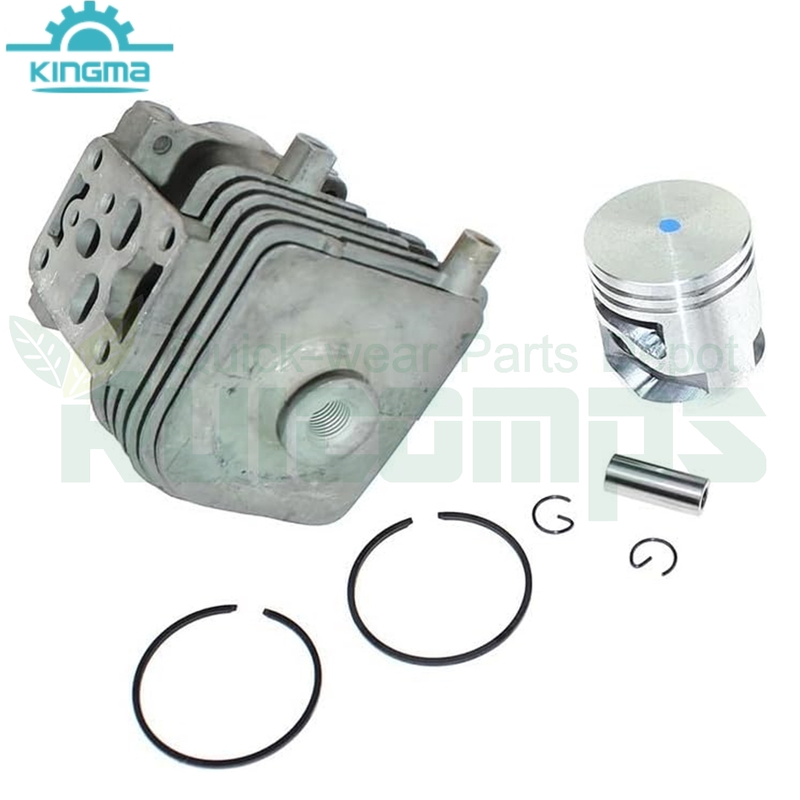 Cylinder Piston Kit Cylinder Assembly 34mm Compatible with Stihl Petrol Hedge Trimmer HS82R HS82RC HS82T HS87R HS87T
