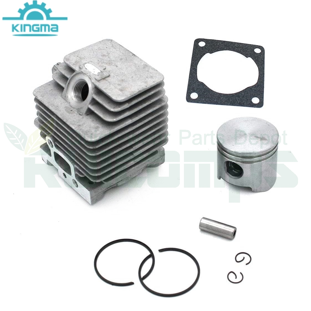 Cylinder Piston Kit Cylinder Assembly 34mm Compatible with Stihl Weed Trimmer Brush Cutter Leaf Blower Edger Pruner Chainsaw Polesaw Harvester 