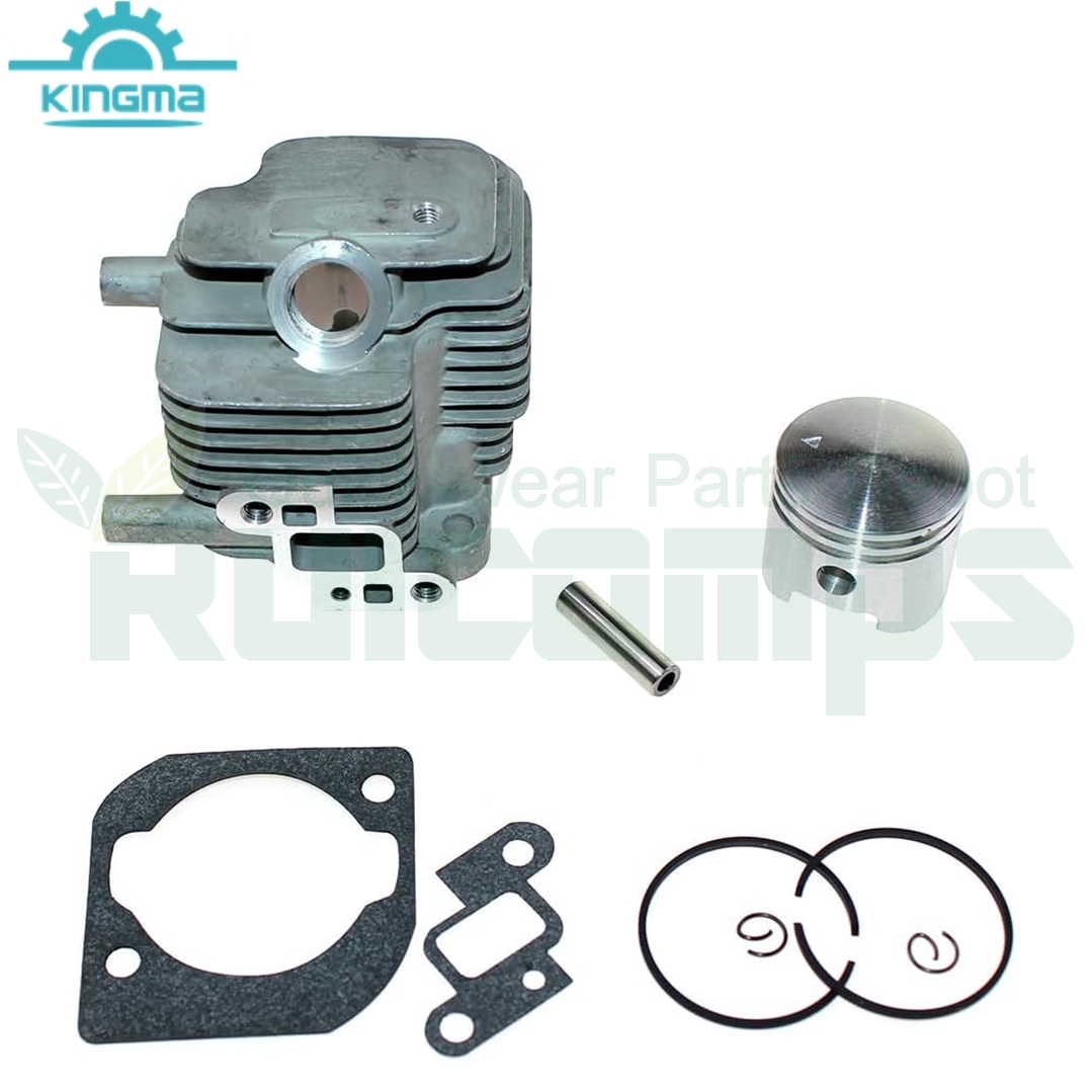 Cylinder Piston Kit 34mm Fits for Echo KIORITZ Trimmer Brushcutter RME241 RME241A RME241B SRE240 SRE240U SRE242 SRE242U SRE243