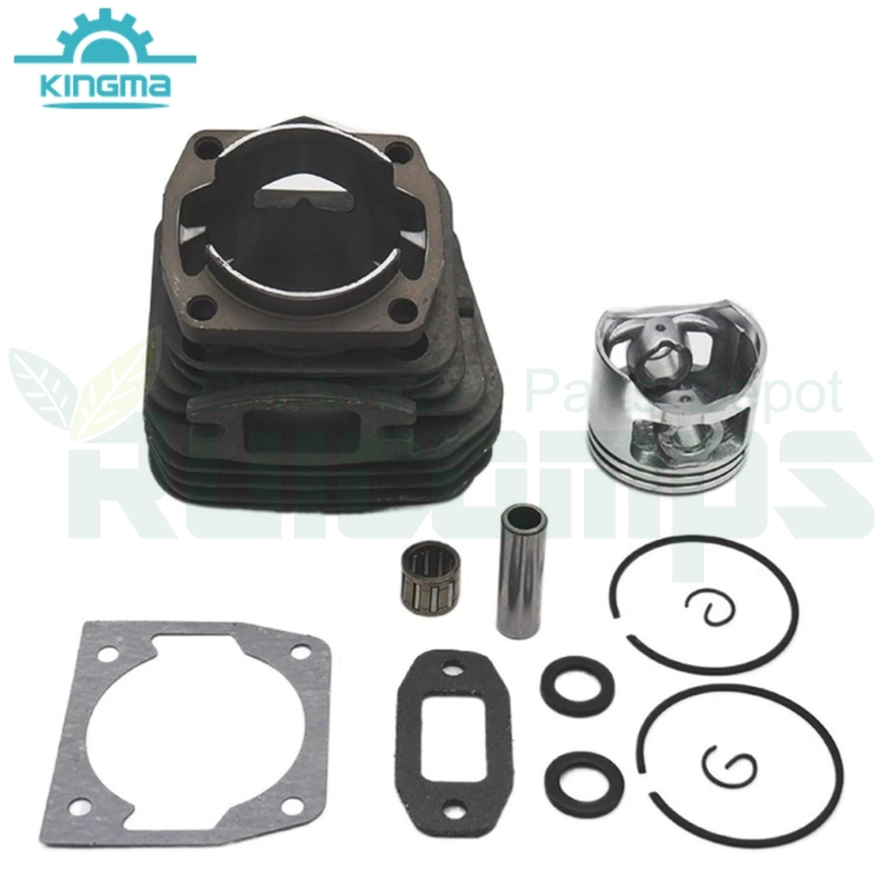 Cylinder Complete Cylinder Piston Kit Cylinder Rebuilt Kit 43mm Bore for Chinese Gas chainaw 4500 Komatsu Zenoah G4500 Gasoline Chain Saw