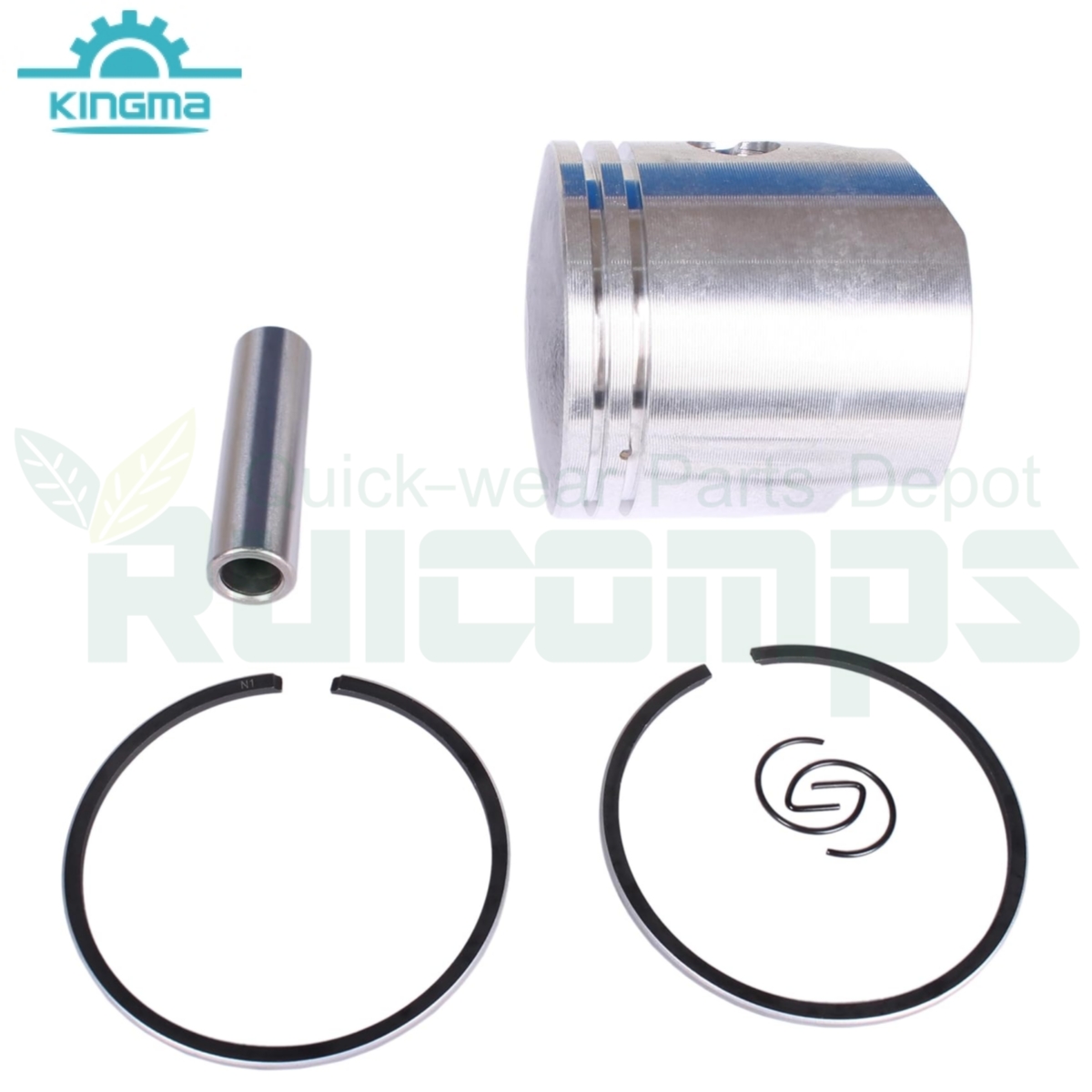 Outboard Engine 12110-93130 12110-93111 12110-93140 STD Piston Set & 12140-93140 Ring (2mm) for Suzuki 9.9HP 15HP DT9.9 DT15 Boat Motor Diameter 59mm