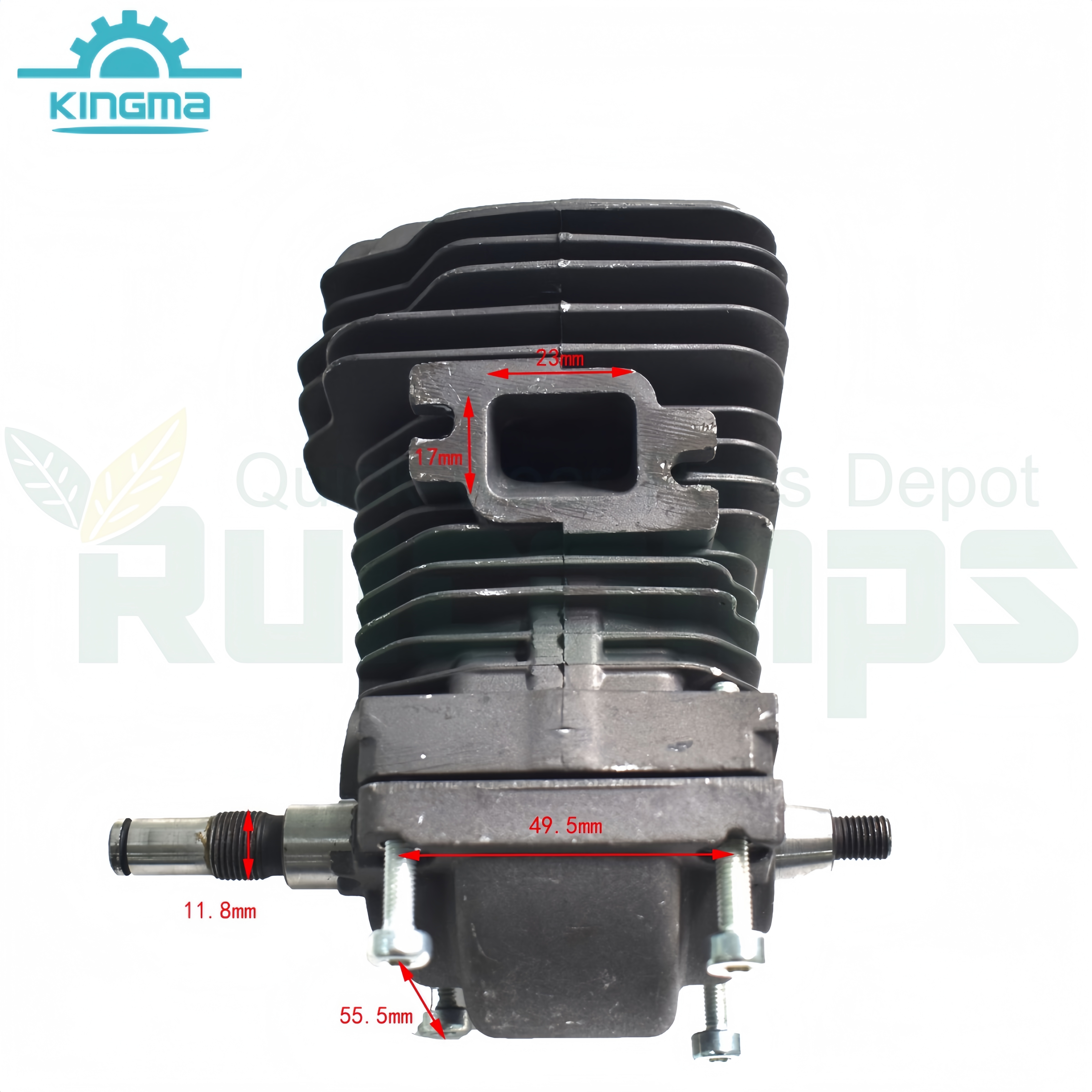  Cylinder Engine Set Cylinder Crankshaft Psiton Reibuilt Kit with Spark Plug Complete fit for Stilh 023 025 Chainsaw Ms230 Ms250 Chain Saw Spare Parts