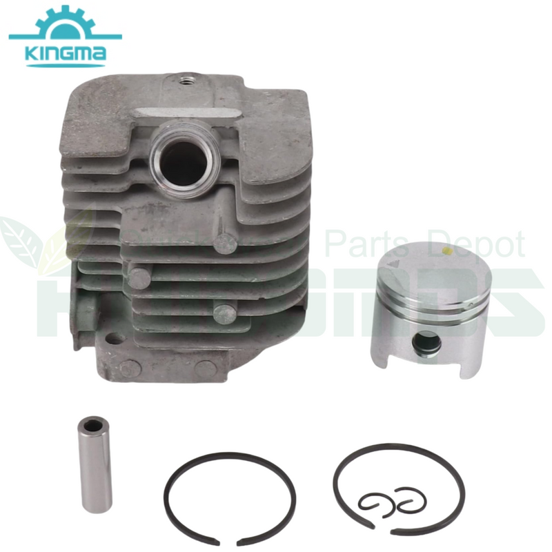 32mm Cylinder Complete Cylinder Piston Kit Cylinder Kit Fits for Gasoline Hedge Trimmer 1E32F Hedge Trimmer Spare Parts
