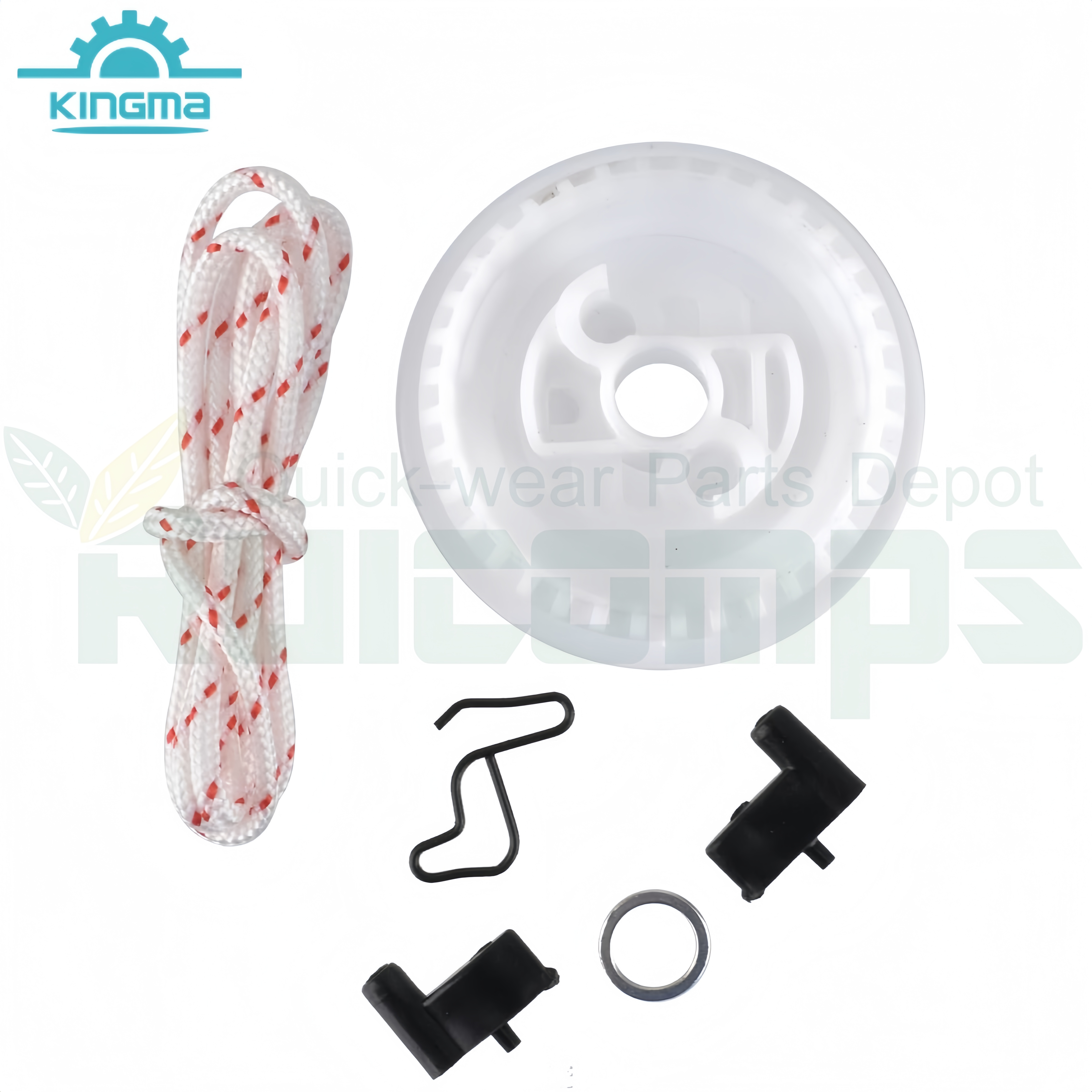 Starter Pulley Starter Rope Spring Washer Pawl Start Rebuild Kit for Starter Kit of Stihl 017 018 021 023 025 MS170 MS180 MS210 MS230 MS250 Chainsaw