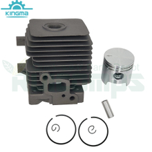 Cylinder Piston Kit Cylinder Complete Compatible with Stihl FS38 FS45 FS46 FS55 FS55C HS45 FC55 KM55 KM55C KM55R KM55RC BG50