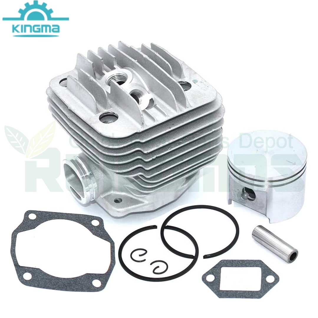 Cylinder Piston Kit Cylinder Assembly 49mm Fits for Stihl Disc Cutter TS400 Stihl Cut-off Saw