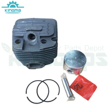 Cylinder Complete Cylinder Piston Kit Cylinder Rebuilt Kit 47.5mm Bore for Chinese 62cc 6200 Chainsaw Komatsu Zenoah G620 G620PU G621 Chain Saw Gas Chainsaw