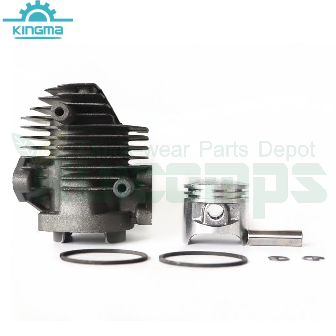 Cylinder Piston Kit 34mm for Robin Subaru EC025G PST75H OHT750R 24.5cc Cylinder Head Cylinder Assy