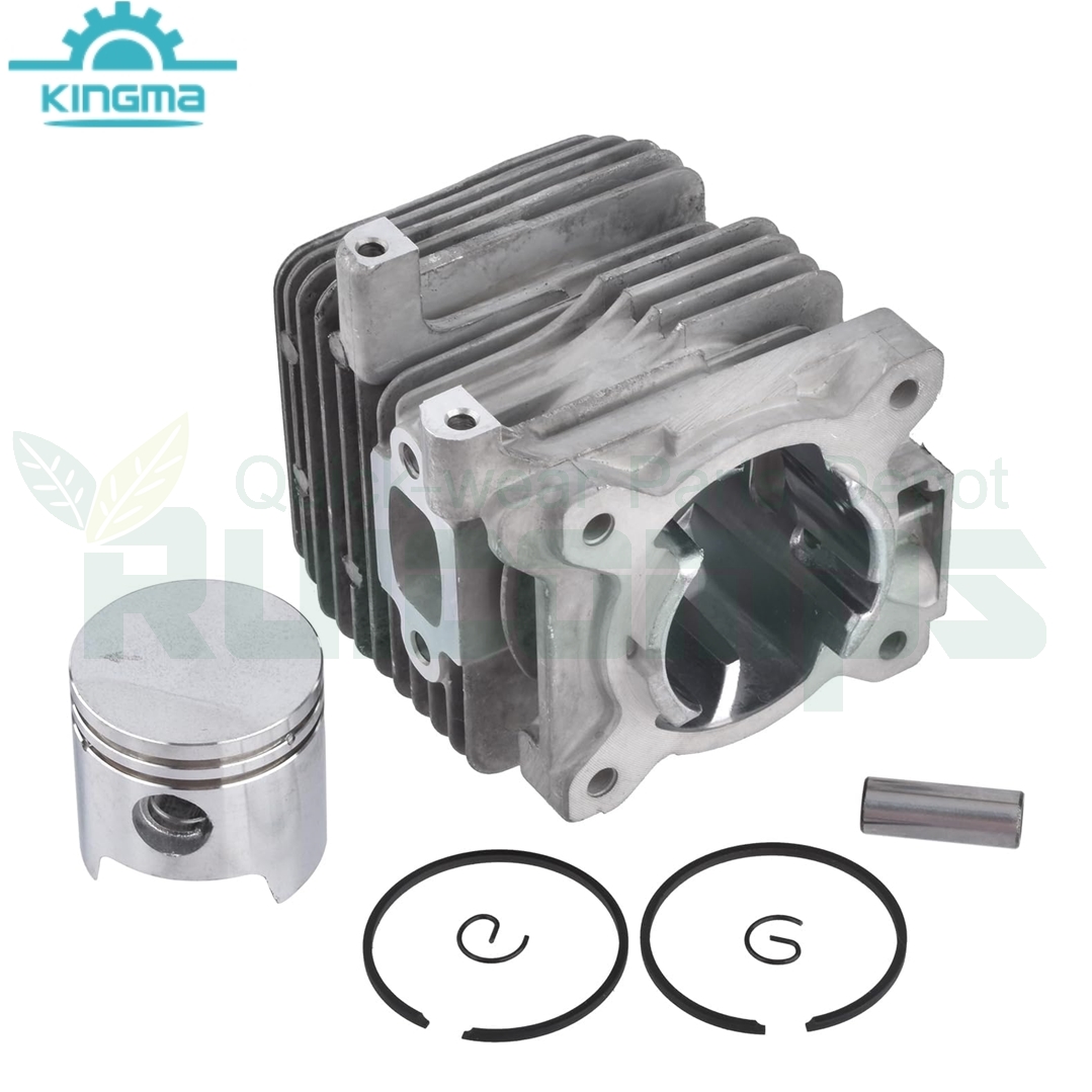 Cylinder Piston Kit Cylinder Complete Compatible with Stihl FS38 FS45 FS46 FS55 FS55C HS45 FC55 KM55 KM55C KM55R KM55RC BG50