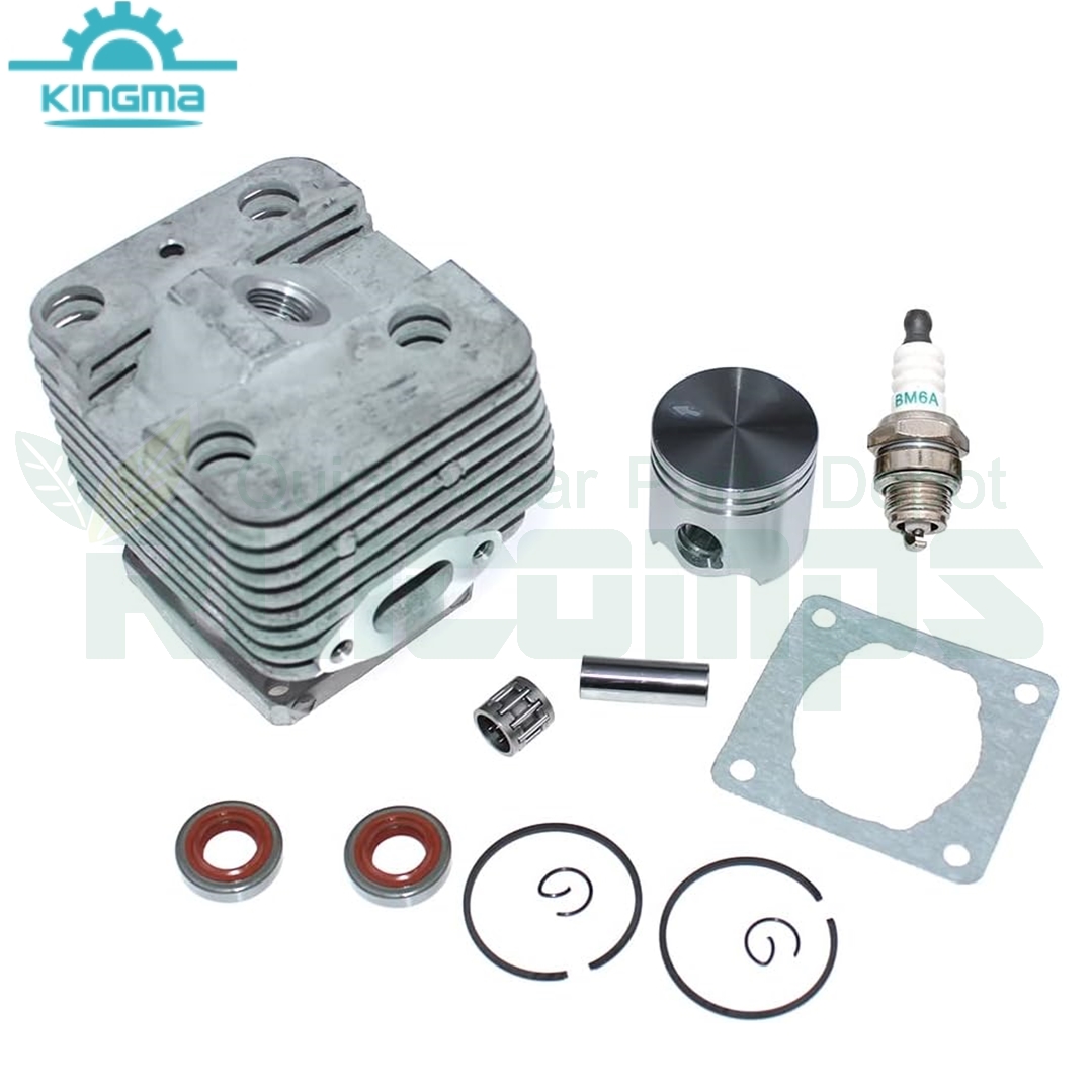 Cylinder Piston Kit Cylinder Assembly 40mm Compatible with Stihl FS250 FS250R HT250 HL250