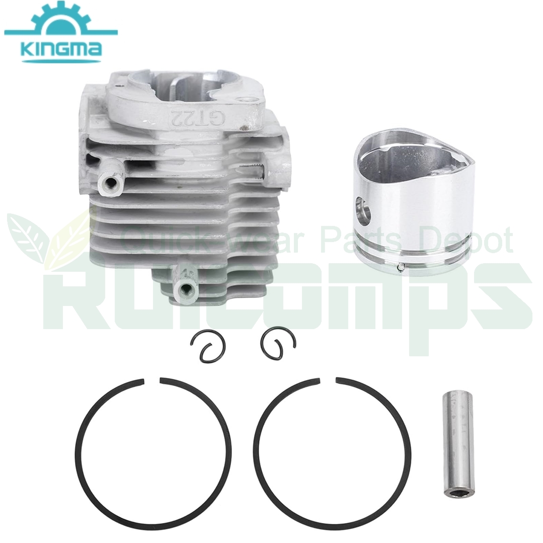 Cylinder Kit Cylinder Piston Kit 32.2mm for Echo Grass Trimmer Hedge Clipper Brush Cutter Water Pump Blower GT-22 GES SRM22-GED SRM22-GESU