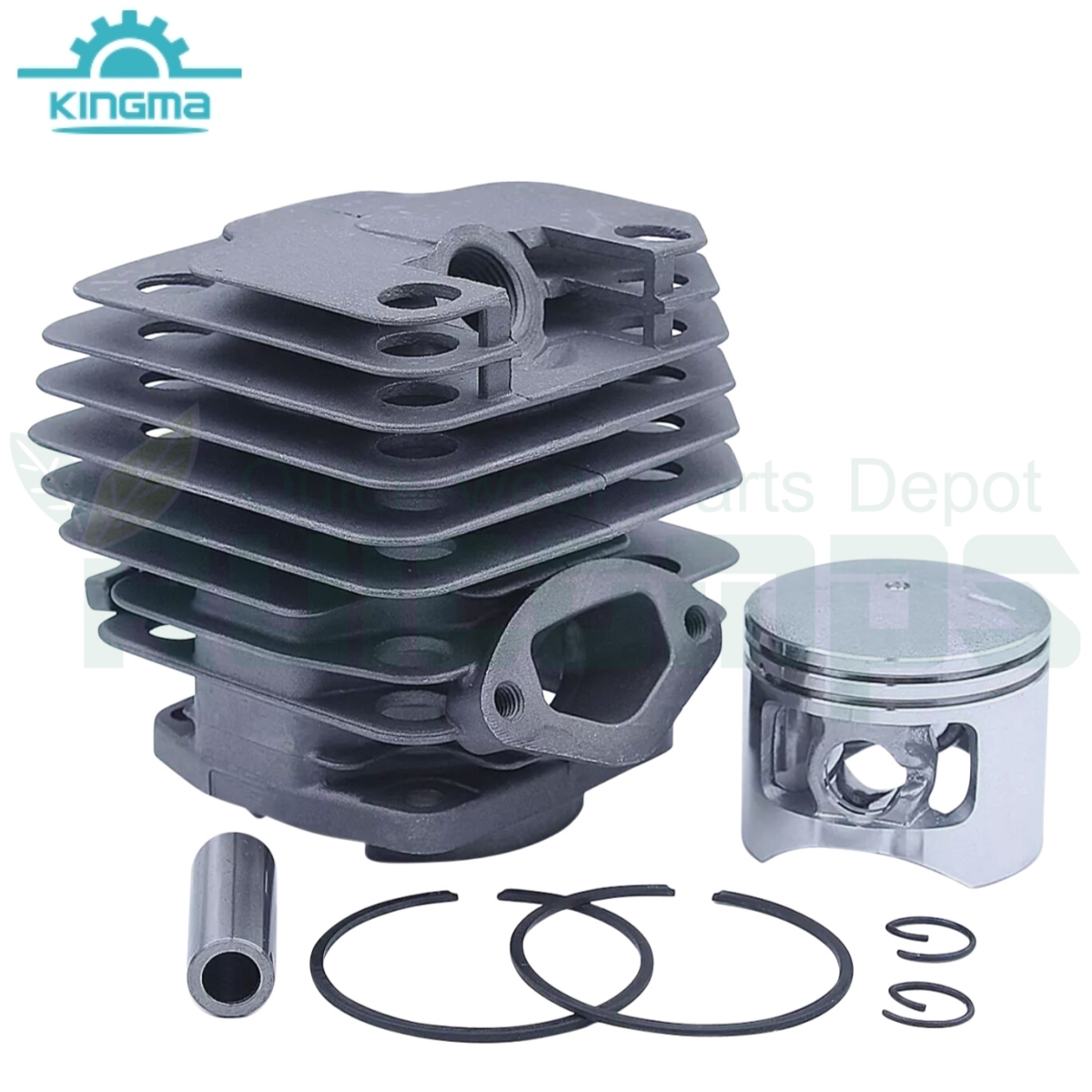 Cylinder Complete Cylinder Piston Kit Cylinder Rebuilt Kit 43mm Bore for Chinese Gas chainaw 4500 Komatsu Zenoah G4500 Gasoline Chain Saw