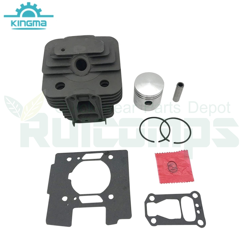 Cylinder Assy. Cylinder Piston Ring Rebuilt Kit 40mm for Mitsubish TLE43 TUE43 43cc 2 Cycle Cylinder Kit for Brush Cutter Trimmer String Trimmer