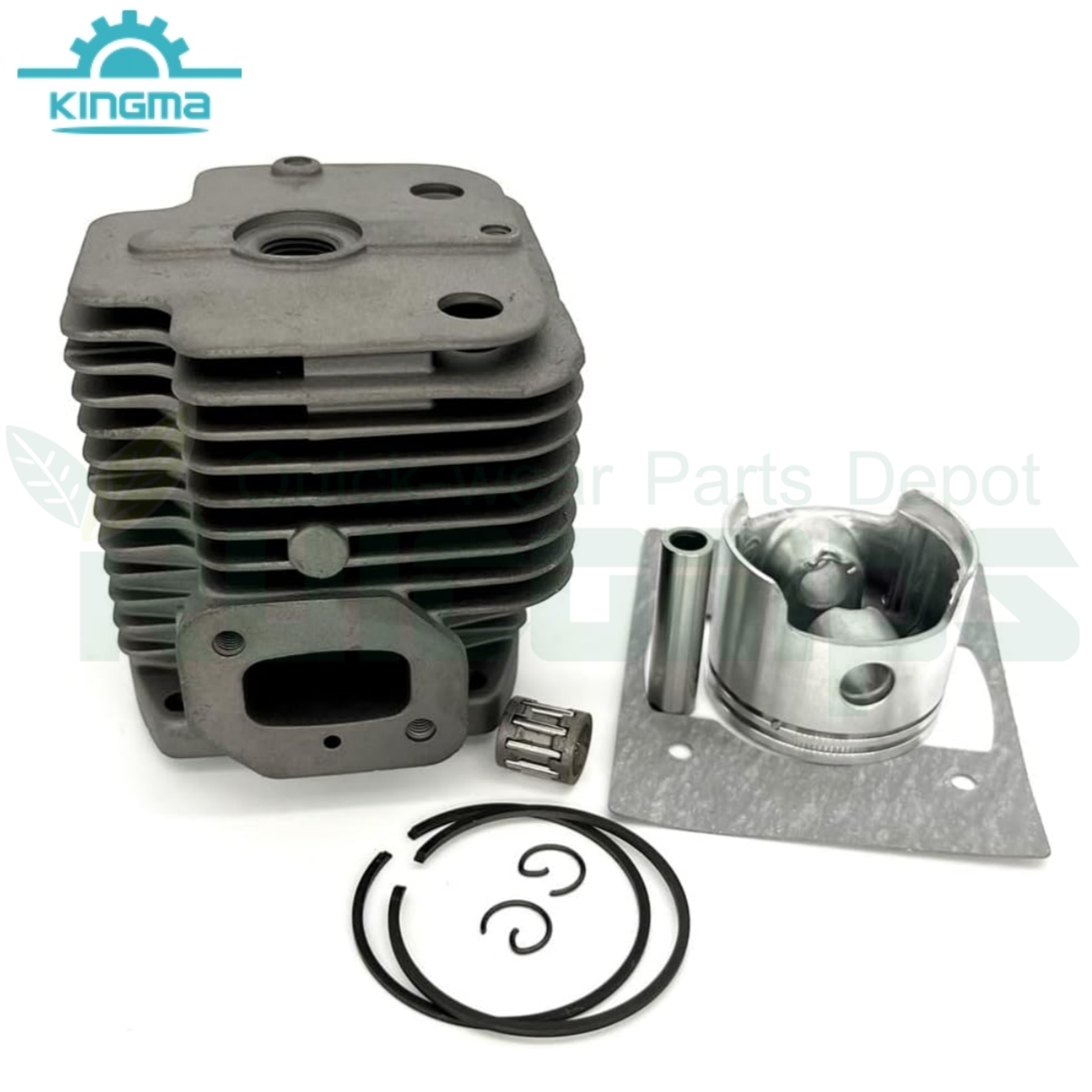 Cylinder Complete Cylinder Piston Kit Cylinder Rebuilt Kit 48mm for KS865 EB650 2-Cycle Brush Cutter Earth Auger Driller Blower