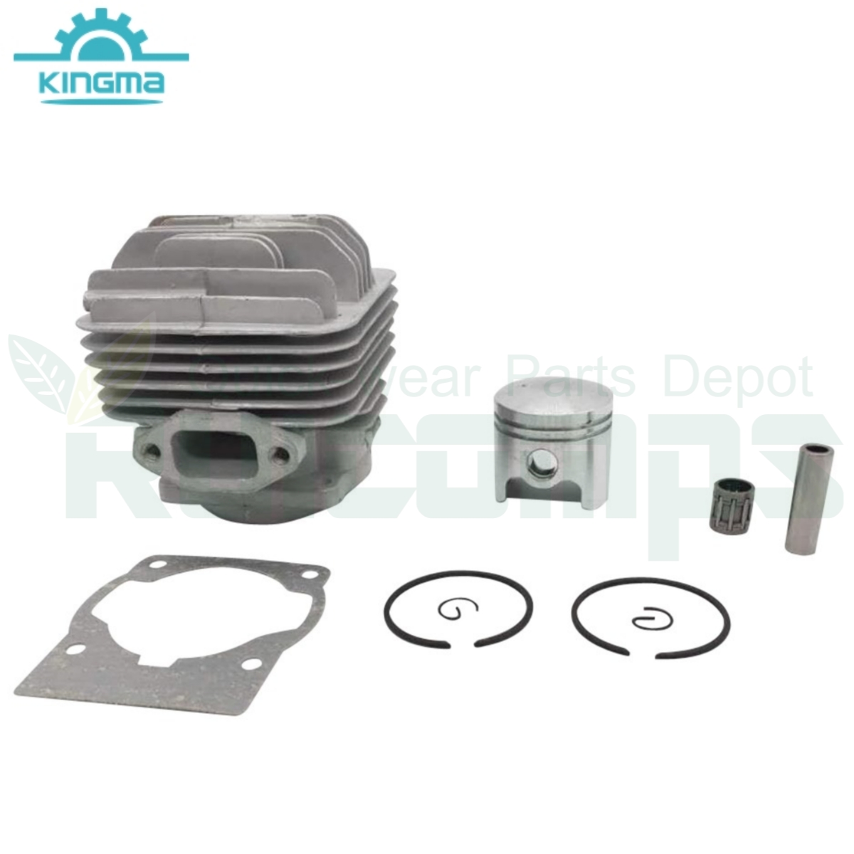 Cylinder Complete Cylinder Piston Rebuilt Kit 40mm 44mm for Mitsubish TL43 TL52 Bg430 Cg520 43cc 52cc Cylinder Kit for Brush Cutter Trimmer String Trimmer