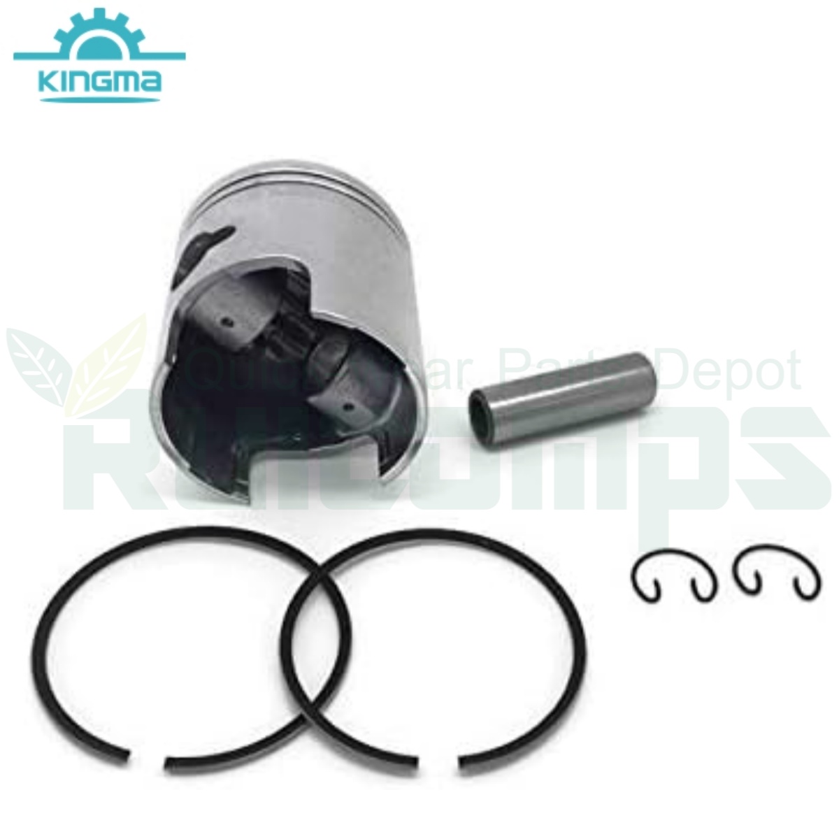 Piston Kit Piston Ring Set for Suzuki Outboard Motor 2-Stroke DT25 25HP DT30 30HP 12110-96350 12110-96353 Piston Ring 12140-96301 Piston Diameter 71mm STD 
