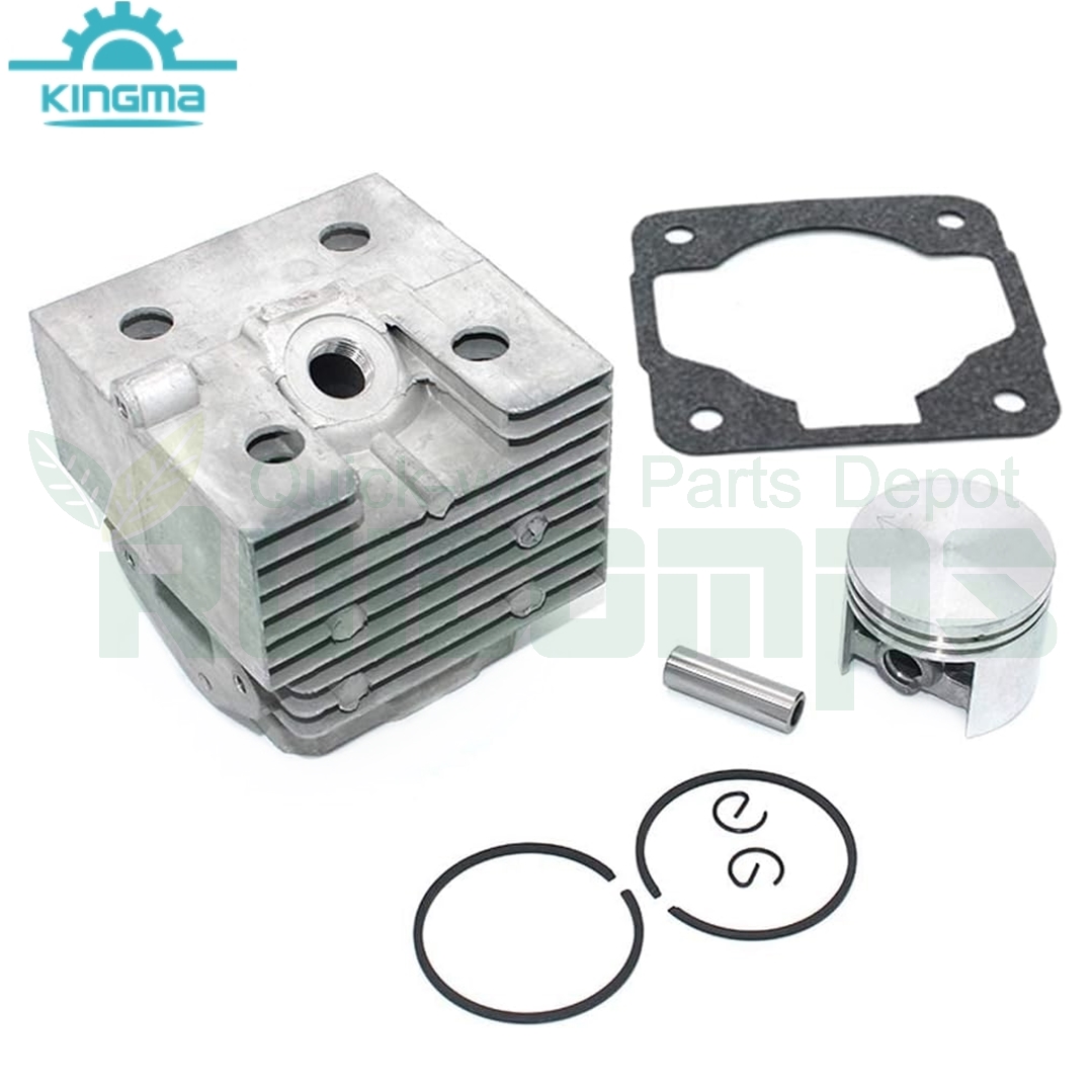Cylinder Piston Kit Cylinder Assembly 46mm Fits for Stihl Backpack Blower Br320 Br340 Br380 Br400 Br420 Stihl Mistblower Sr320 Sr340 Sr420