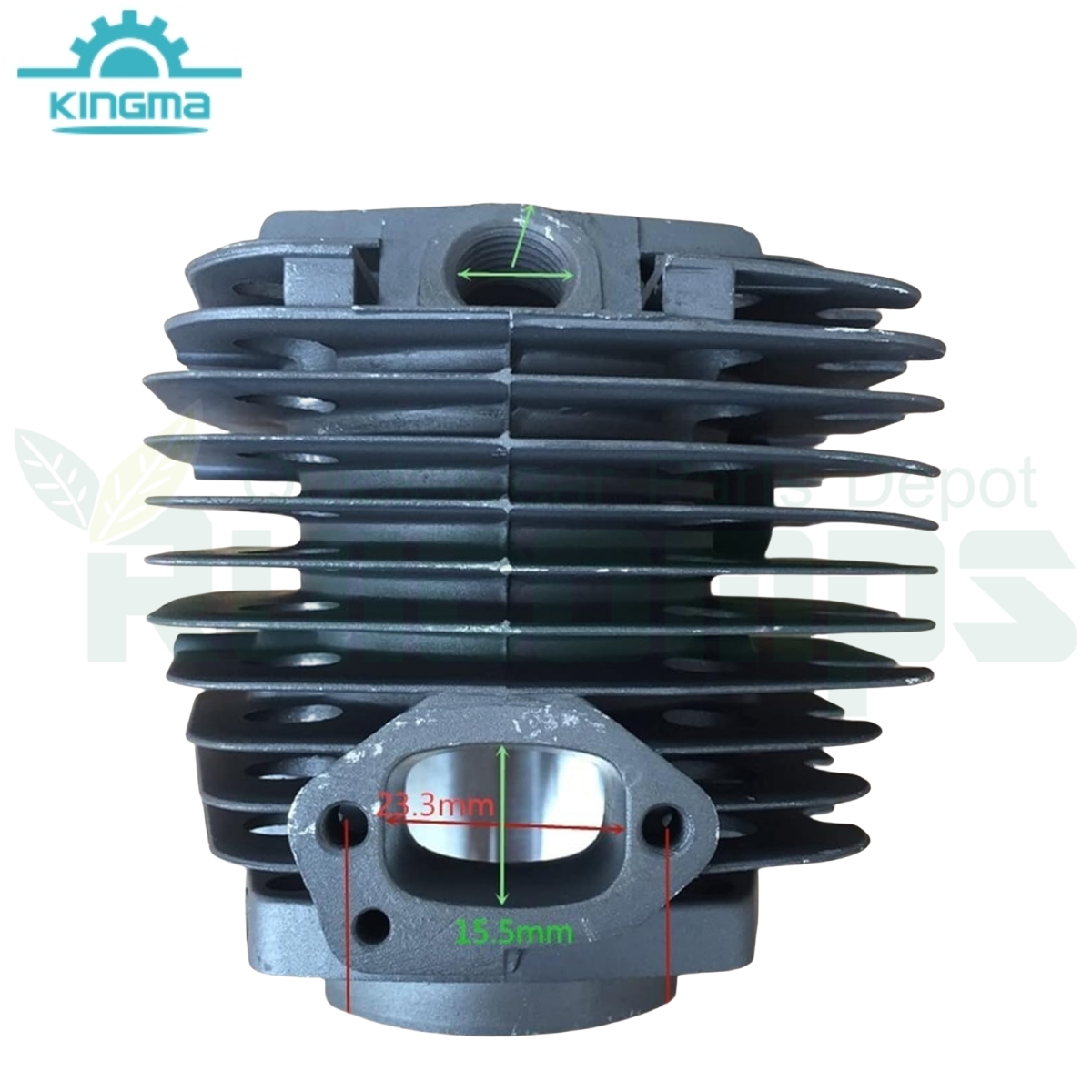 Cylinder Complete Cylinder Piston Kit Cylinder Rebuilt Kit 47.5mm Bore for Chinese 62cc 6200 Chainsaw Komatsu Zenoah G620 G620PU G621 Chain Saw Gas Chainsaw