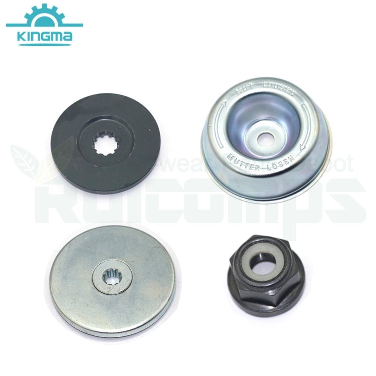 Stihl Fs 90 120 200 250 Blade Adaptor Attachments Gearcase Parts Protector Cover Thread Nut Washer Plates in Kit 