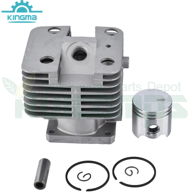 Cylinder Piston Kit Cylinder Assembly 35mm Compatible with Stihl FS120 BT120 BT121