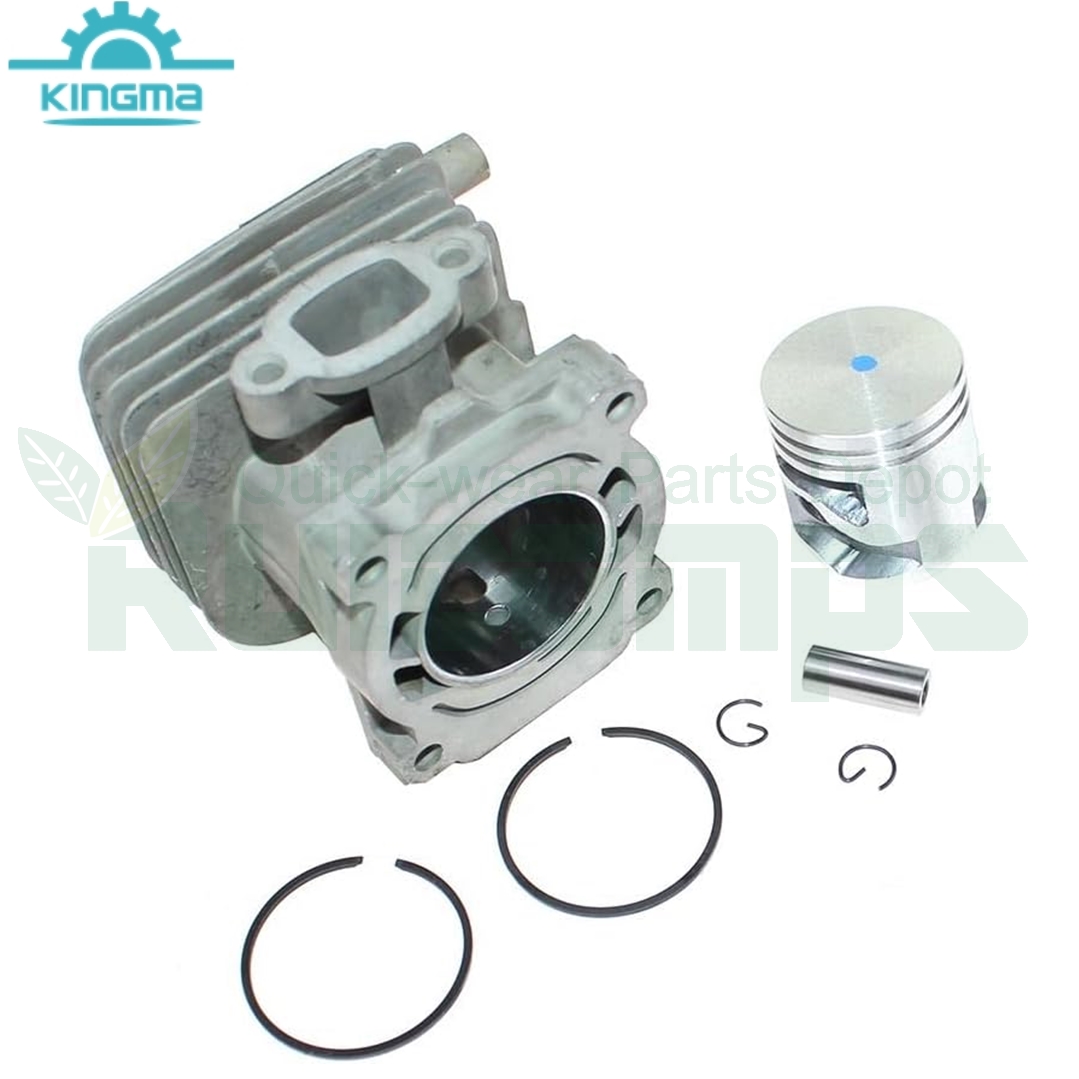 Cylinder Piston Kit Cylinder Assembly 34mm Compatible with Stihl Petrol Hedge Trimmer HS82R HS82RC HS82T HS87R HS87T