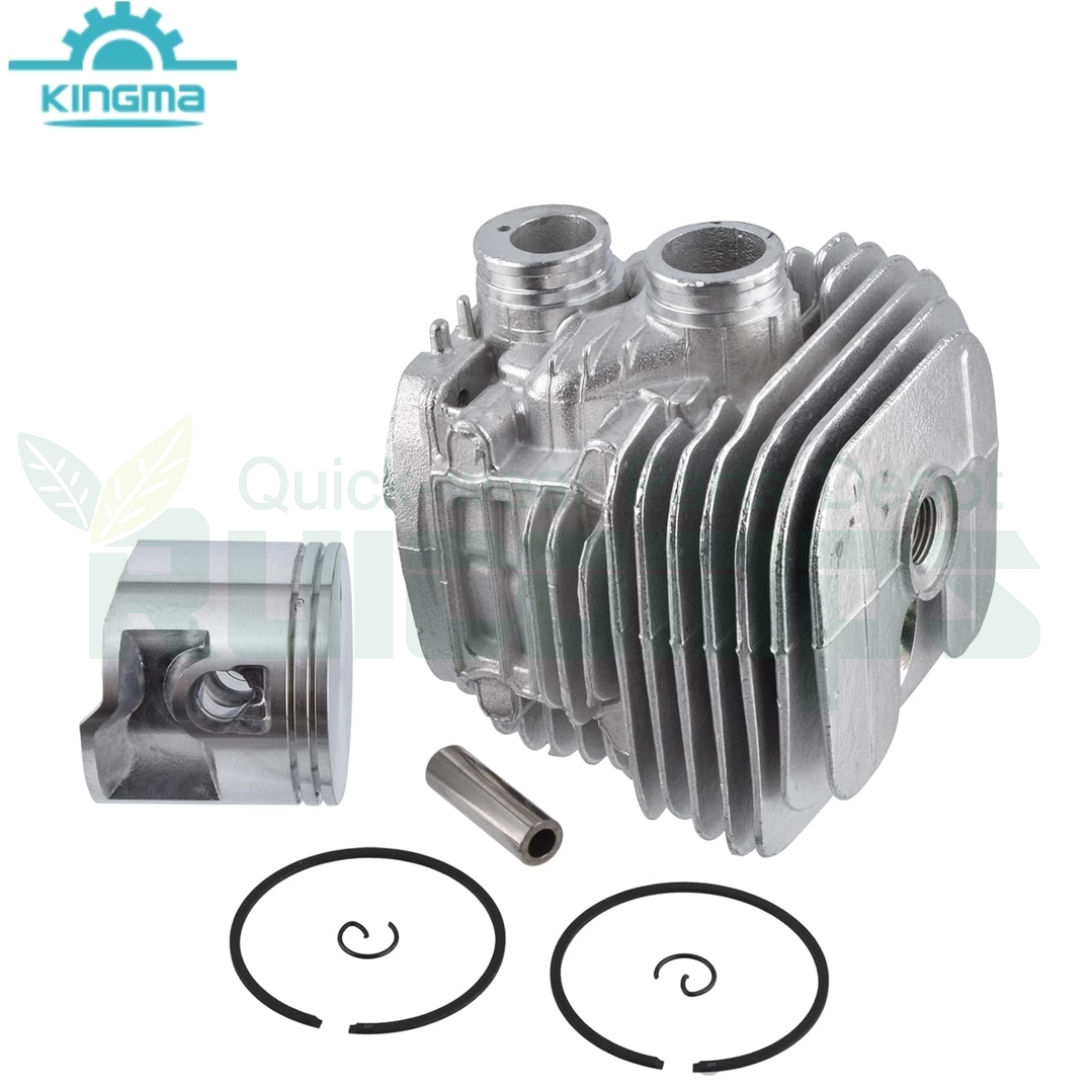 Cylinder Piston Kit Cylinder Assembly 50mm Fits for Stihl Disc Cutter Ts410 Stihl Cut-off Saw Ts420 Stihl Concrete Cut-off S