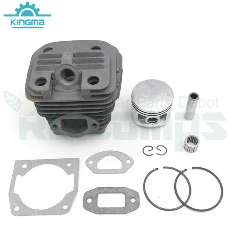 Cylinder Complete Cylinder Piston Kit Cylinder Rebuilt Kit 45mm Bore for Chinese 5200 CS5200 Chainsaw Komatsu Zenoah G5200 G5200L Chain Saw Gas Chainsaw