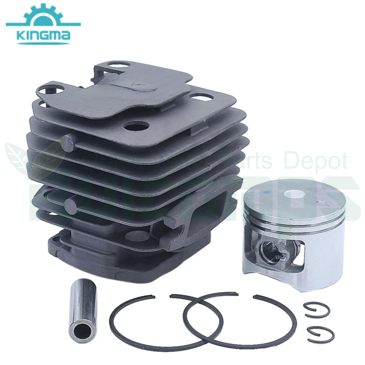 Cylinder Complete Cylinder Piston Kit Cylinder Rebuilt Kit 45.2mm Bore for Chinese 5800 CS5800 Chainsaw Komatsu Zenoah G5800 G5800L Chain Saw Gas Chainsaw