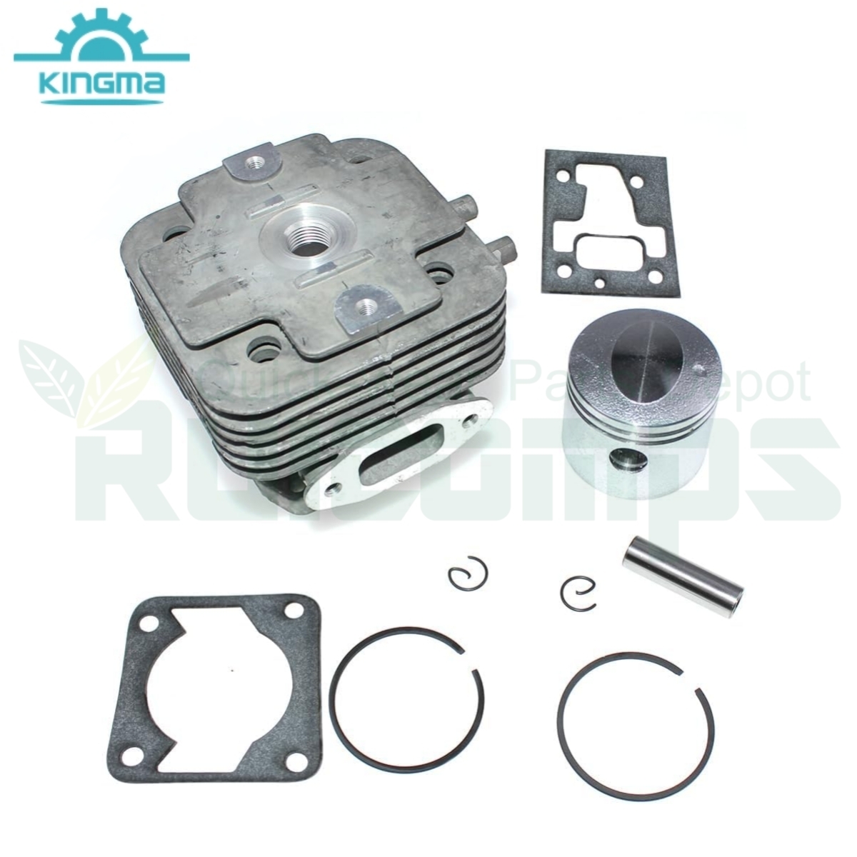 Cylinder Assy. Cylinder Piston Ring Rebuilt Kit 44mm for Kawasaki Brush Cutter String Trimmer Leaf Blower Engine TJ53 TJ53