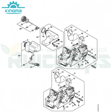 Stihl 017 018 Ms170 Ms180 Chainsaw Stihl Gasoline Chainsaw Spare Parts- Motor Housing Engine Housing